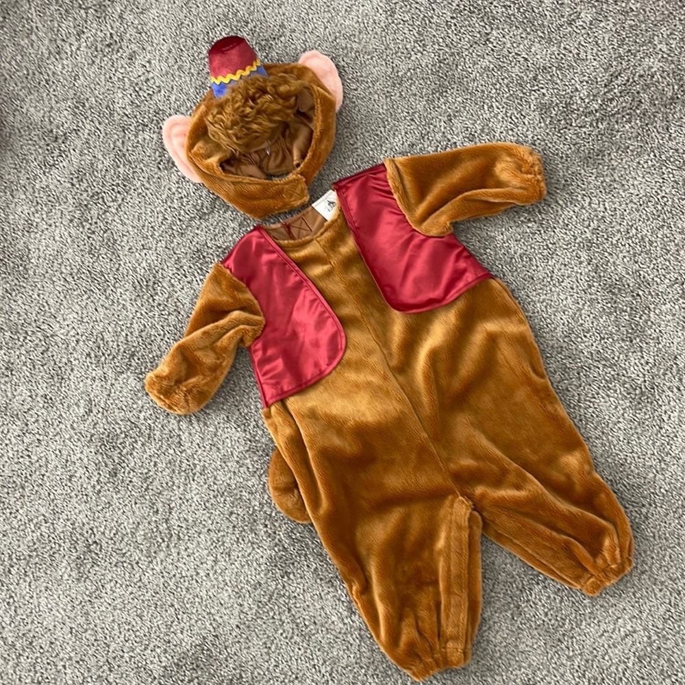 Disney Abu Costume Infant 3-6 mth.Excellent condition.Worn only once.